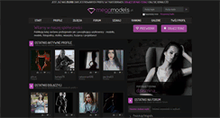 Desktop Screenshot of megamodels.pl